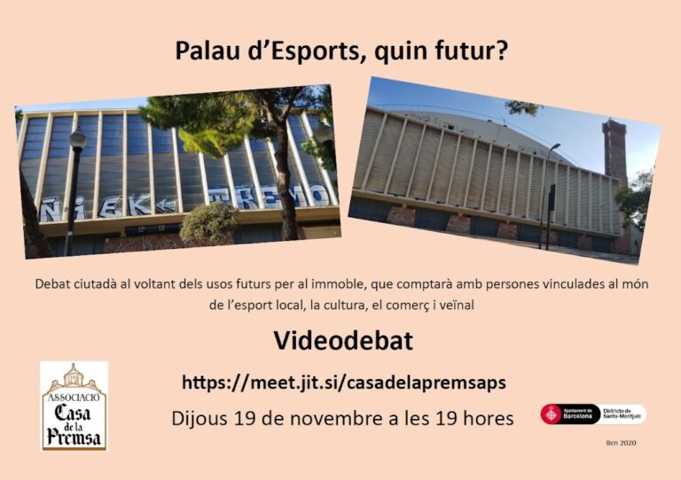 Quin futur pel Palau d’Esports?