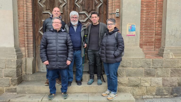 Visita del Síndic de greuges de la ciutat de Barcelona