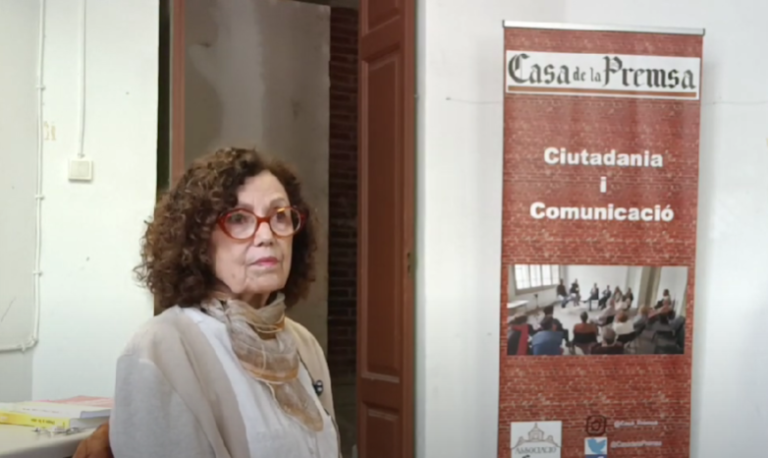Vídeo de la tertúlia d’Elvira Altés, periodista i historiadora