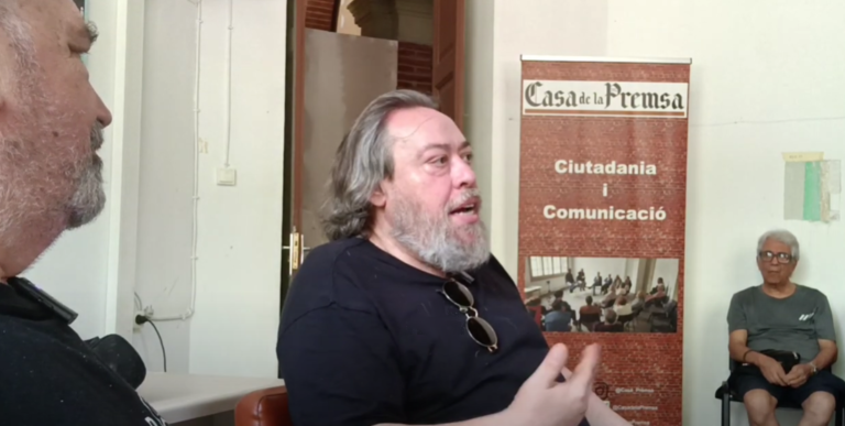 Vídeo de la tertúlia amb Xavier Theros
