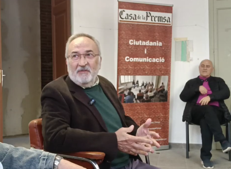 Vídeo de la tertúlia amb Joan Ferran