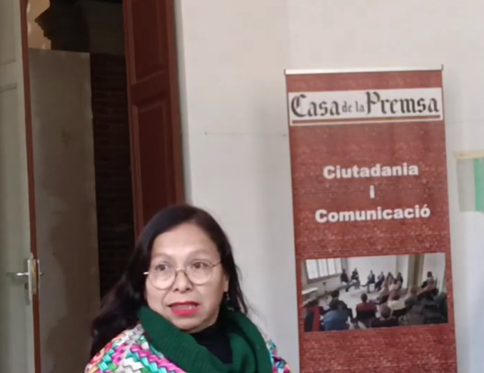 Vídeo de la tertúlia amb Sonia García